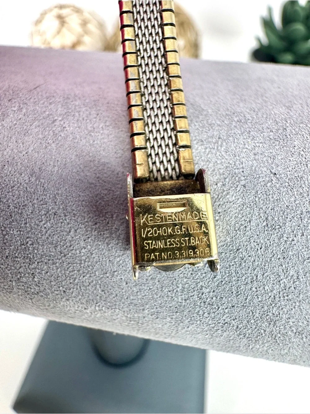 Vintage Wittnauer Genève Women's Mechanical Watch - 10K Gold Filled Bezel & Band